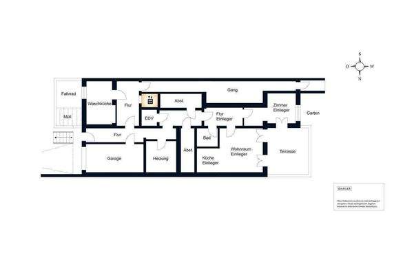 Grundriss Souterrain