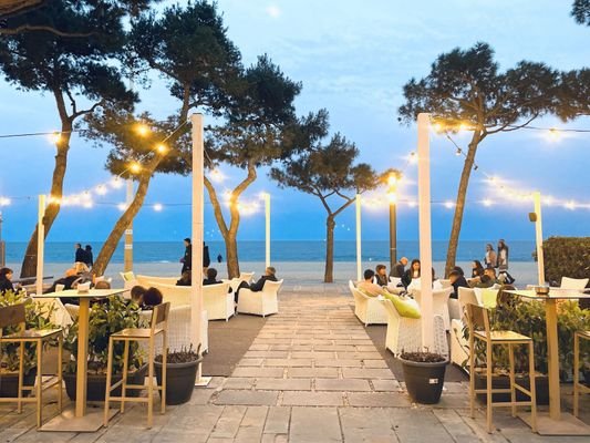 Terrasse mit Meerblick