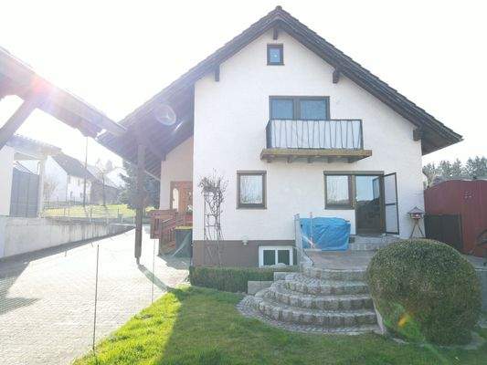 blickgeschützte Terrasse