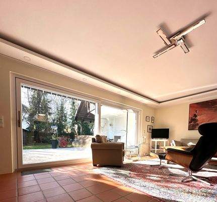 Wohnzimmer mit Aussicht