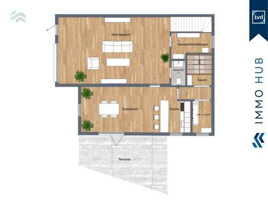 Grundriss EG Hinterhaus