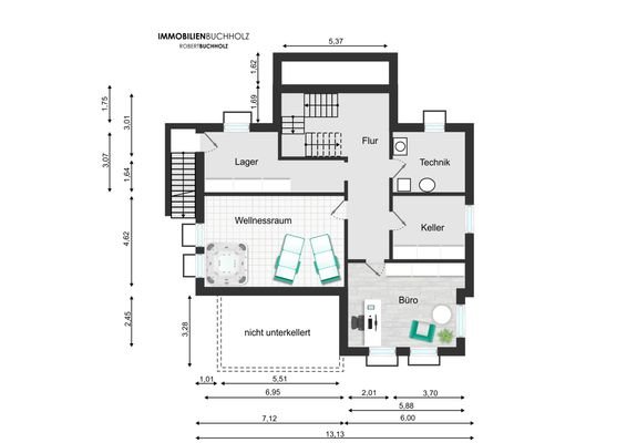 GrundrissausgebauterSouterrain
