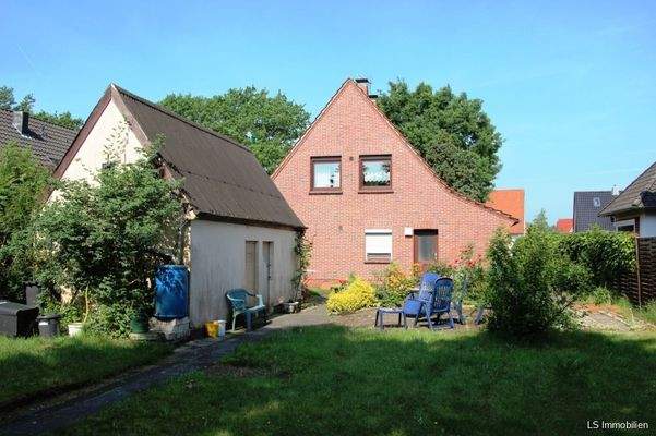 Ansicht hinten Garten