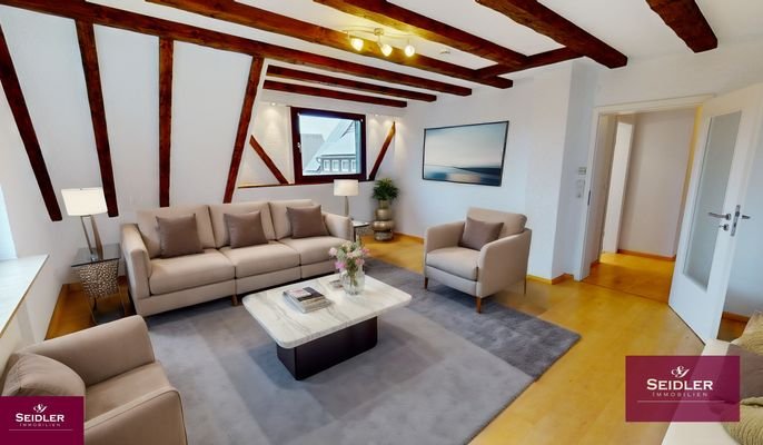 Virtual Staging - Wohnzimmer