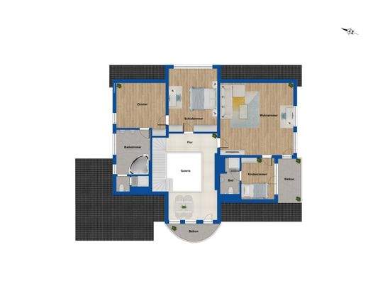 Grundriss Dachgeschoss