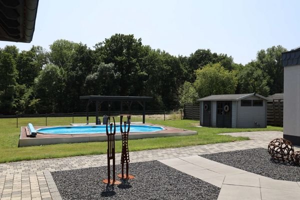 Blick in den Garten