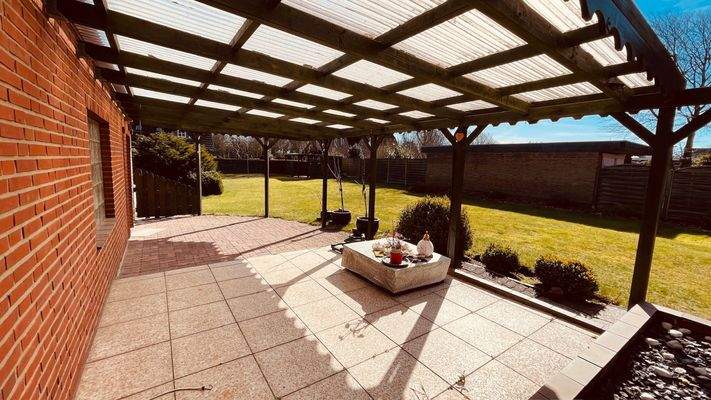 Überdachter Freisitz