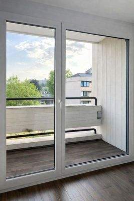 Blick aus dem Schlafzimmer