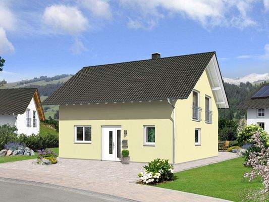 Aussenansicht-Ausbauvariante Eingang