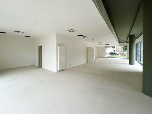 Innenansicht in Bauphase