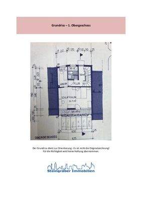 Grundriss 1. OG