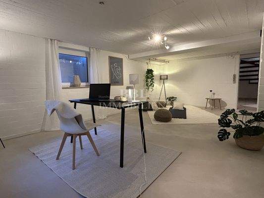 Wohnlicher Kellerraum