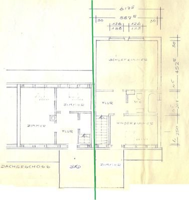 Grundriss Dachgeschoss