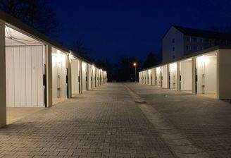 Garagen Nacht Beispiel