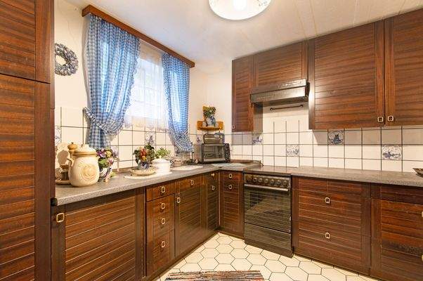 Küche im Souterrain