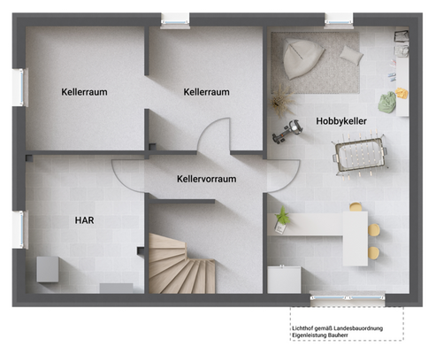 Beispiel SW Wohnkeller