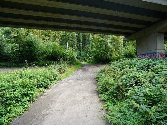 Zuwegung zur Verkaufsfläche