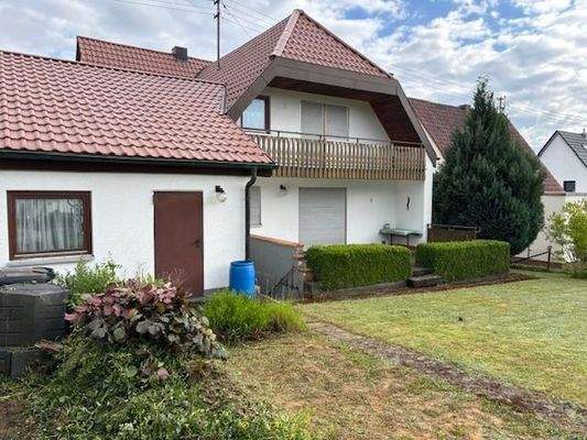 Rückansicht aus Garten