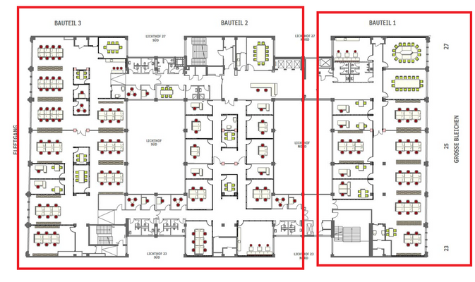 3.OG, Grundriss (Aufteilung)