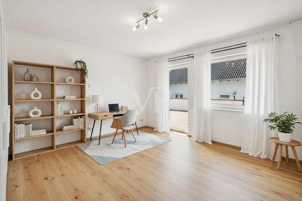 Arbeitszimmer OG - KI-Visualisierung