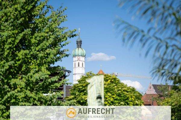 Blick auf die St. Jakob Kirche