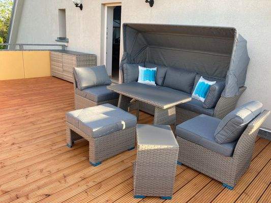 Sommerbild Dachterrasse