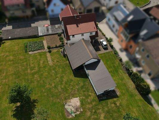 Luftaufnahme seitlich