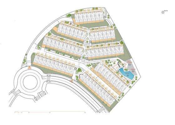 Sea View Townhouses with Private Garden in Mijas Malaga