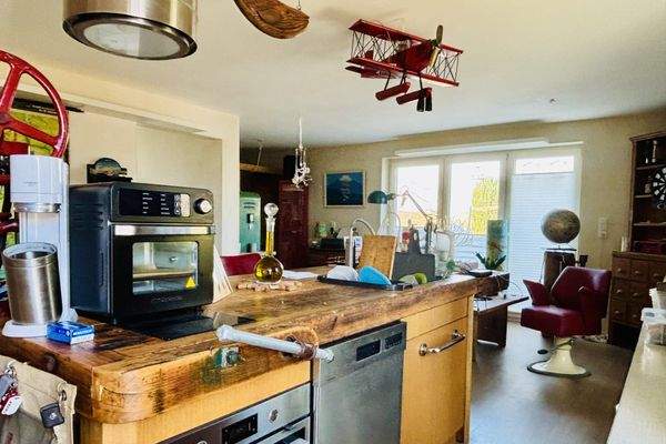 Freistehende Kücheninsel