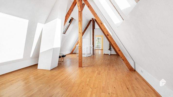 Dachstudio Treppenaufgang