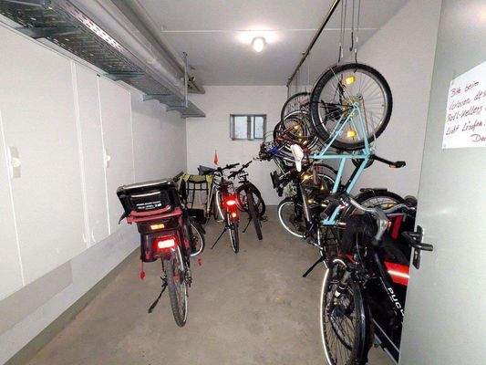 Gemeinschaftlicher Fahrradraum 