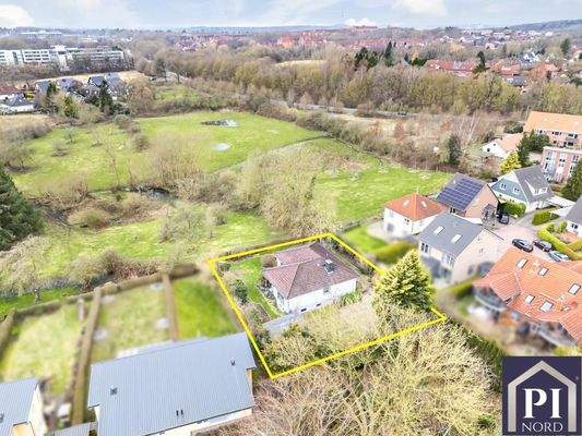 Unverbauter Blick ins Grüne