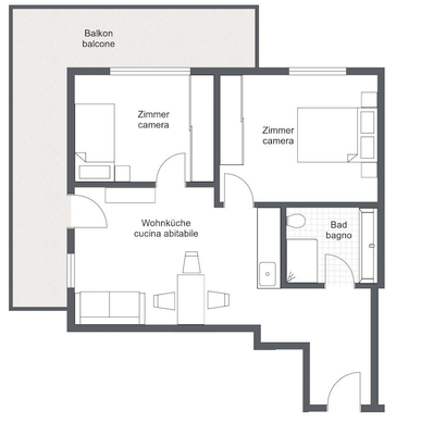 Bruneck-Wohnung-Immobilie-Umbau-Zentrum-Saniert-Neu-Wander-Berge-Landschaft-Stadt-Freude