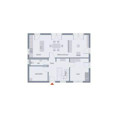 Grundriss Erdgeschoss