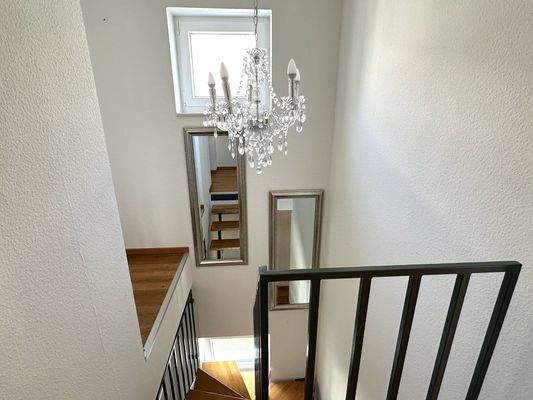 Privater Abgang in die untere Wohnungsebene