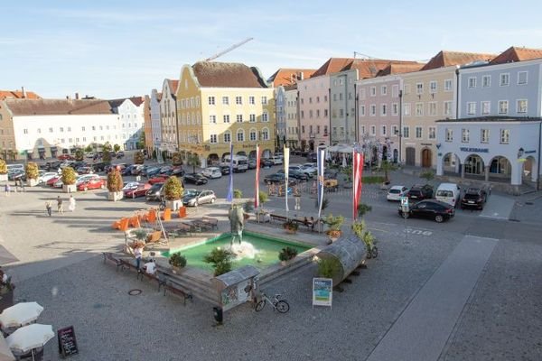Ausblick aus Wohnung