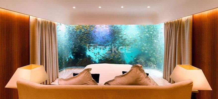 Floating Underwater Villas in The World Islands Dubai