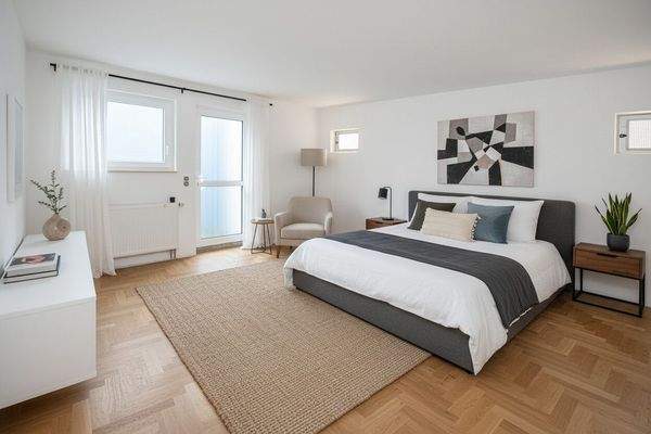 Keller-/ Gästezimmer visualisiert