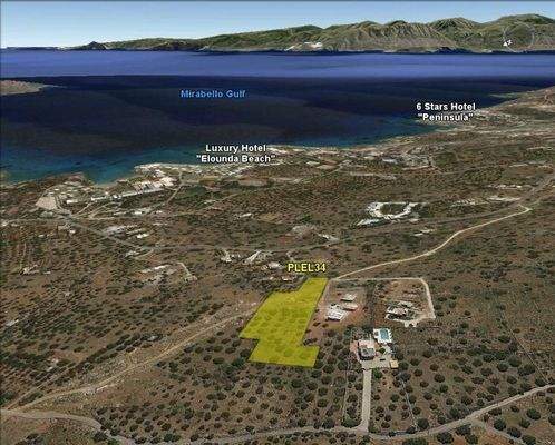 Grundstück am Meer in Touristengebiet zum Verkauf auf Kreta
