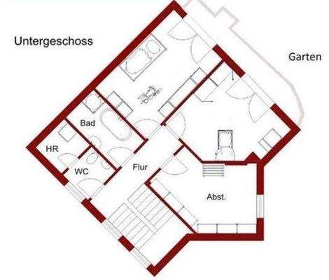 Grundriss Untergeschoss