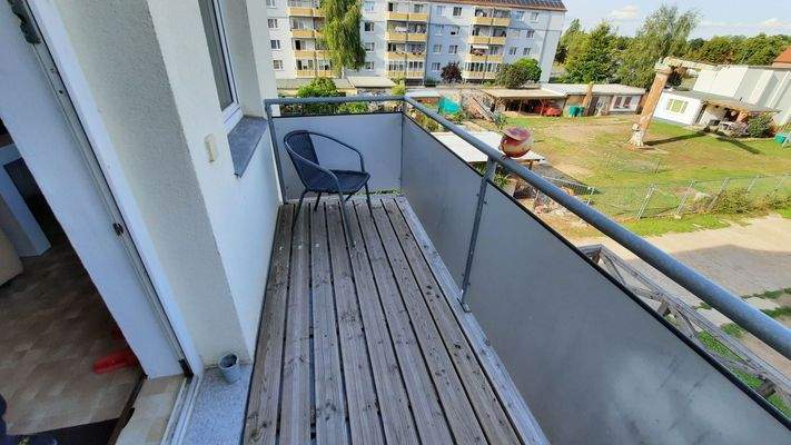 Balkon mit Ausblick