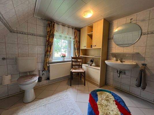 Badezimmer Dachgeschoss