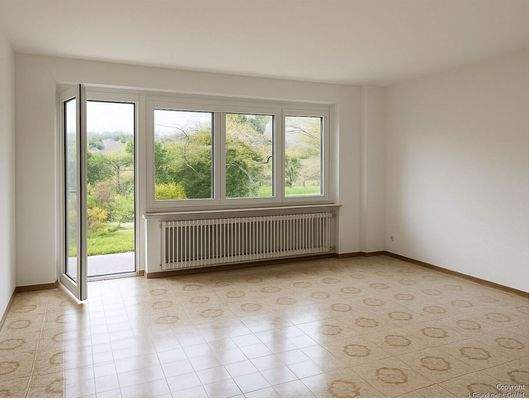 Wohnzimmer KI bearbeitet