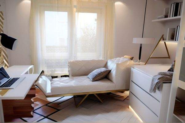 Kinderzimmer oder Büro KI Bsp.