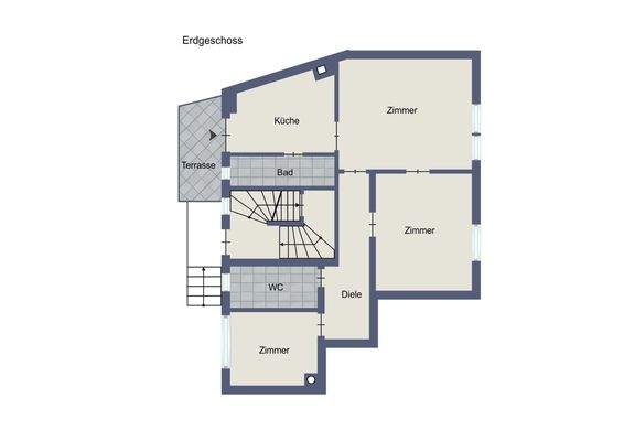 Grundriss-Illustration