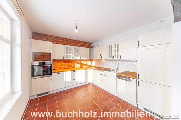 offener Wohnküchen-/Essbereich