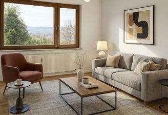 unverbindliche Visualisierung - Wohnzimmer