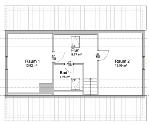 Grundriss Obergeschoss