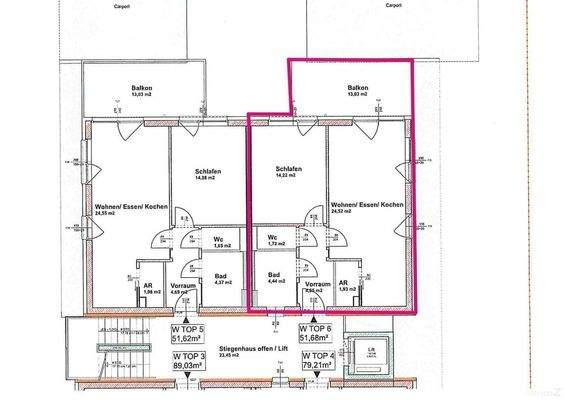 Grundrisse Franz-Pratter-Straße 5 1.OG