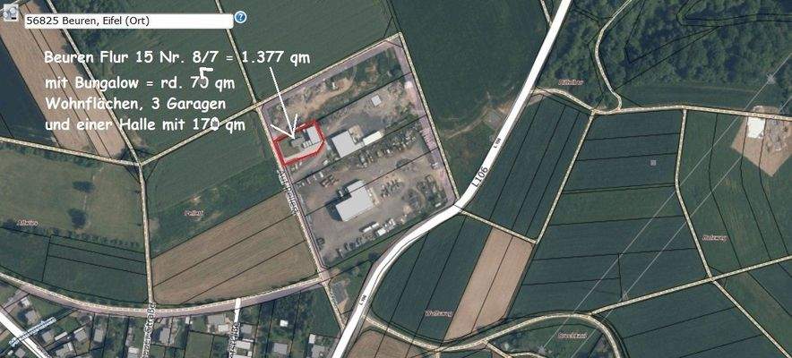 Luftaufnahme Halle / Wohnhaus / Garage